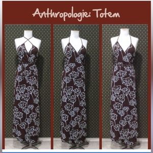 Rare Anthropologie “Lotus Wrap Dress” by Totem.
